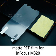 Glossy Clear Lucent Frosted Matte Anti glare Tempered Glass Protective Film On Screen Protector For InFocus M320 M320m M320u