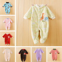 Newborn Baby Clothes Baby Boy Girls Romper Spring Autumn Baby Rompers Cotton and Polar Fleece Sleep