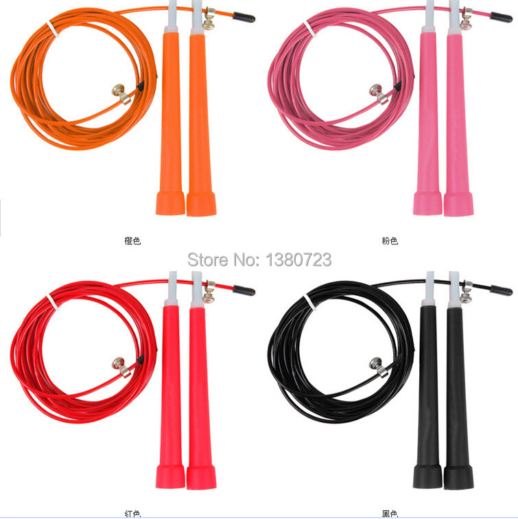 Free Shipping 20PCS/LOT Ultra Speed Original Cable Wire Skipping Skip Adjustable Jump Rope Crossfit