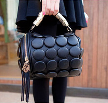 50PCS/lot Button Style Womens Bag with Tassel