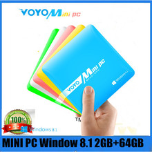 64GB ROM Voyo Mini PC Windows 8.1 2GB RAM  Intel Z3735 Quad Core Business Mini Computer with USB HDMI ultrathin Mini PCs