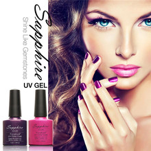 2016 Long Lasting 80 Colors Gel Nail Polish Brand UV Semi Permanent Polish Hot Soak Off Nail Gel Polishes KJDNA014(59-80)