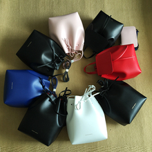 Newest Mansur Gavriel bucket bag  women genuine leather hand bag 100% cowhide Gavriel  shoulder  bag,free shipping