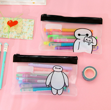 Cute The Big Hero 6 The Baymax Pen Bag Storage Organizer Bag Stationery Bag K6860