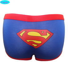 14-18 years youth boys boxers underwear high quality cheap price modal material superman printed panties free size 4 colors B7