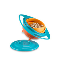 1 Piece Kid Boy Girl Baby Bowl Spill-Proof Food Gyro Feeding Bowl Dishes 360 Degree Rotate Baby Tableware Funny Gift