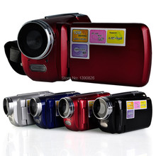 Free Shipping 12MP 720P Digital Video Camera with 4 x Digital Zoom, 1.8 LCD Screen Mini DV Digital Camcorder
