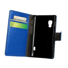 Case For LG Optimus L5 II E450 E455 E460 Luxury Flip Leather PU Wallet Stand Cover