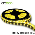 LED Strip 5050 DC12V LED strip flexible light IP65 waterproof 60 led m 5m RGB LED