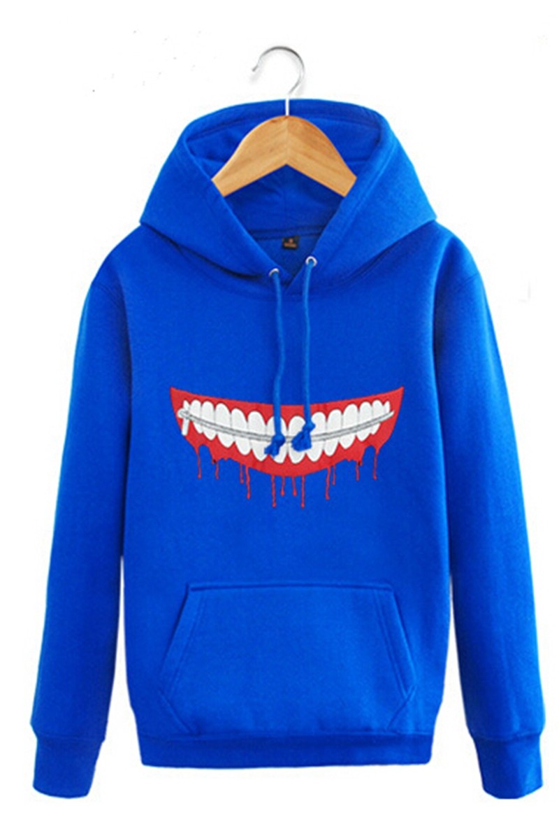 Blue Tokyo Ghoul Hoodie