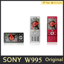 W995i Original Unlocked Sony Ericsson W995 Mobile Phone 2.6inch Screen Slider Music phone MP3 FM radio GPRS 3G Refurbished