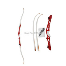 Red dragon take-down recurve bow 20lbs archery bow and arrow Aluminium magnesium alloy Bow riser laminated for hunter training