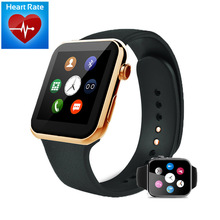 2016 New Smartwatch A9 Bluetooth Smart watch for Apple iPhone & Samsung Android Phone relogio inteligente reloj smartphone watch