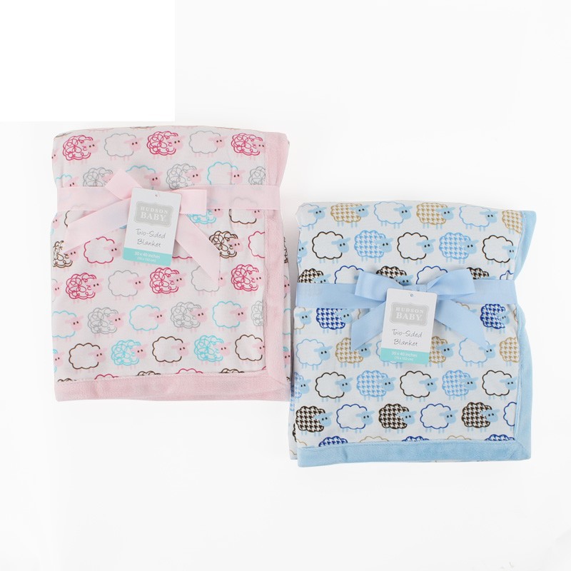 50440 Luvable Friends Baby Blankets Newborn Winter Baby Blanket & Swaddling Fleece Blanket Baby Bedding Set For Mother & Kids (5)