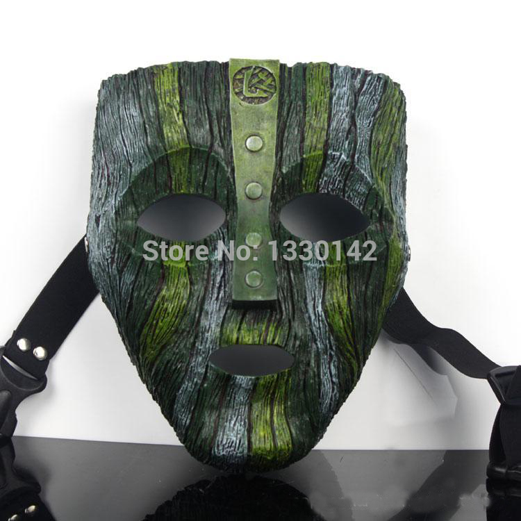 Jim Carrey The Masks Movie Loki Mask Cosplay Mask Costume Props