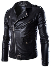 2015 Winer Jacket men Chaqueta hombre Motorcycle PU Outerdoor Coat men