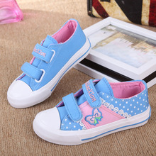 Casual shoes low help girls canvas lovely fan fashion of Europe and America Between the spring and autumn period and the new