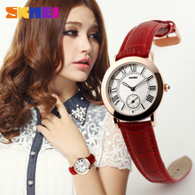 Women Watch SKMEI 1083 Fashion Dress Waterproof Wates Analog display Quartz Movement Wristwatches