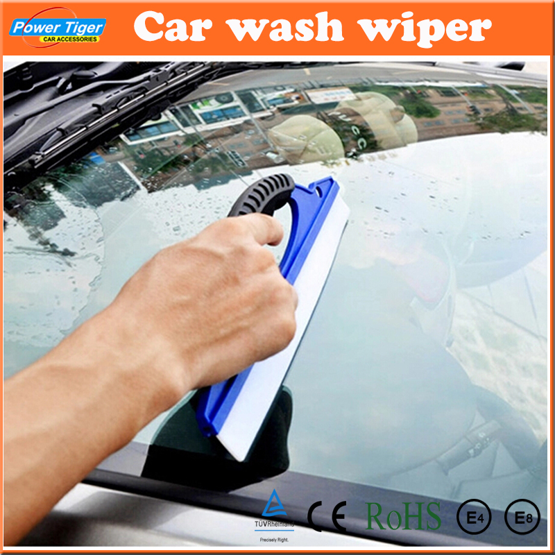 House or Car Wash Soft Silicone Wiper Squeegee Drying Blades Windshield