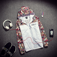 Nylon oxford Clothing Number one jacket Fingercroxx windproof sequin spliced S XXXL Quick-drying sun protection Camo Jacket