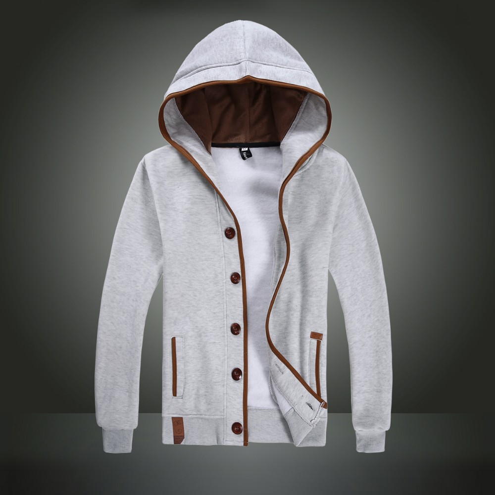 2015 free shipping new man hoody casual men\'s hoodie sweatshirt brand sports 3 color hooded coat T80 (2)