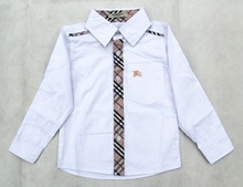 2015 Boys Brand Shirts Kids Brand Plaid Shirt Children Cotton Long Sleeve Shirts Boy England Style shirt Retail