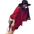 Brand Casual Knitted Long Sweater Cardigan Women Feminino Autumn Winter Both Sided use Cloak Nappe Cape