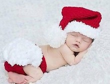 2016 new Hand knitted sweater baby clothing baby photo studio photography clothing Christmas newborn memory lovely tool