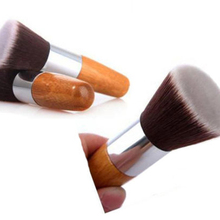 Professional Makeup Brush Flat Top Brush Foundation Powder beauty Brush Cosmetic Make up brushesTool Wooden Kabuki Make-up Brush