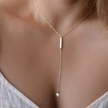 New Fashion Accessories Women Geometric Charm Collar Pendant Statement Necklace Chain Makeup Colar Jewelry Colares Femininos