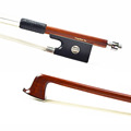 MASTER Level Sterling Silver Fitted Violin Bow PERNAMBUCO Wood Material WARM SWEET Tone 4 4 New
