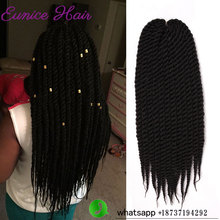Havana Mambo Twist 2X Havana Mambo Twist Hair Crochet Braid HOT Havana Twist Hair Extensions Synthetic Braiding Hair Beauty Hair