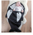 Cartoon shark baby blankets Newborns Winter Strollers Bed Swaddle Blanket Wrap Bedding baby swaddle sleeping blanket