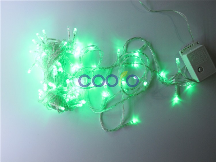 110v/220V Led String Christmas Lights 10m/100leds With 8 Modes for Holiday/Party/Decoration,Free shipping 110v/220V Led String Christmas Lights 10m/100leds With 8 Modes for Holiday/Party/Decoration,Free shipping