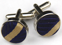 SNT0200 2014 New Fashion Striped Blue Neck Tie Set Neckties Cufflinks Handkerchiefs Business Wedding Tie