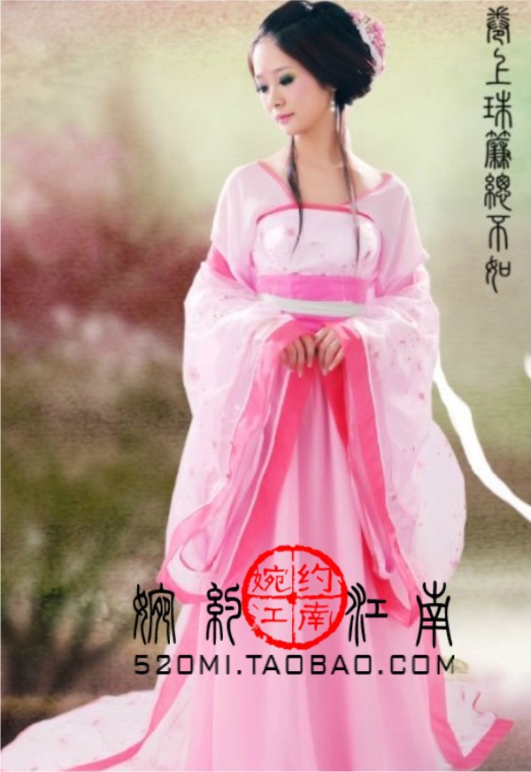 Hot Sale New Chinese Ancient Traditional Infanta Dramaturgic Costume Robe Dress!!! Free Shipping---Dr0020