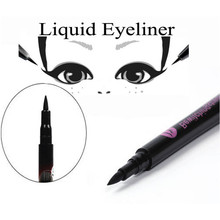 1Pcs New 2015 Waterproof Black Eyeliner Liquid Eye Liner Pencil Pen Makeup Comestics
