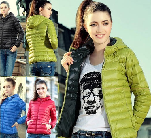 girls short padded jacket