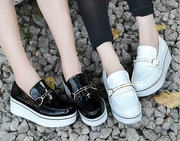 2015 new trends of small chili thick base cake with the leather shoes head slope lazy