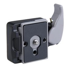 New Black Camera 323 Quick Release Adapter with Manfrotto 200PL-14 Compat Plate TB Sale