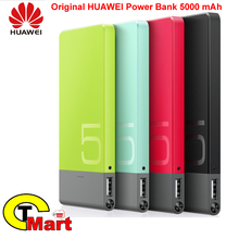 100% Original Huawei power bank 5V 2A 5000mAh Power Bank Portable High Quality Emergency Battery Backup Power Ultra thin Charger