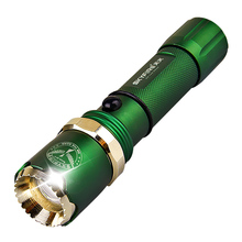Full Waterproof Outdoor Flashlight 3 modes 18650 Rechargeable Battery LED flashlight Self-defense LED Electric torch light AAA