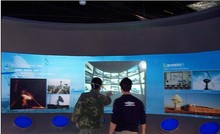 easy install 42 4 points window interactive touch foil for shop window