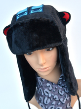 Free shopping 2014 hot Seller Winter Bomber Hat Earmuffs lei feng Cap The eyes cartoon pattern
