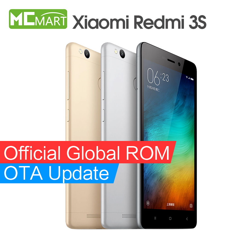 Xiaomi Redmi 3 S Pro Простые Redmi3s 4 Г FDD смартфон 5.0 Дюймов Snapdragon 430 Отпечатков Пальцев ID телефонов