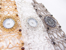 New Fashion Women Nice Crystal Bangle Watch Ladies Cuff Quartz Watch vintage watch women dress watches