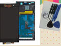 new lcd display screen touch digitizer screen frame for sony l39h xperia z1 c6903 c6902 c6906