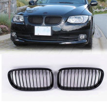 Черный ноздри гриль для BMW E92 E93 3 серии 2D купе кабриолет 10-14 LCI