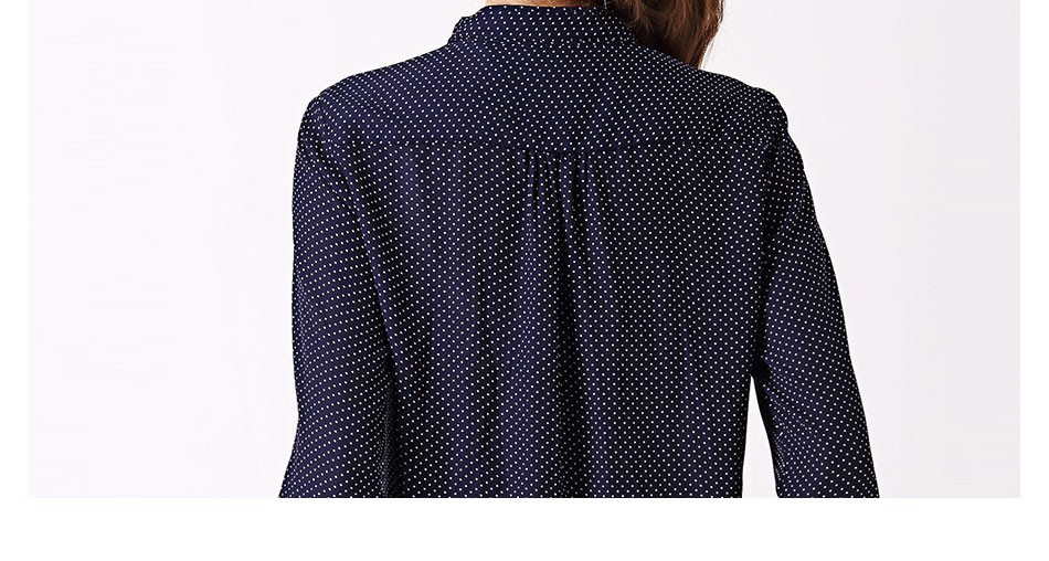 women long sleeve blue blouses (9)