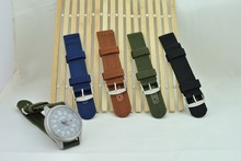 2015 New Arrival high quality nylon watch strap 18mm 20mm 22mm 24mm multi color for women